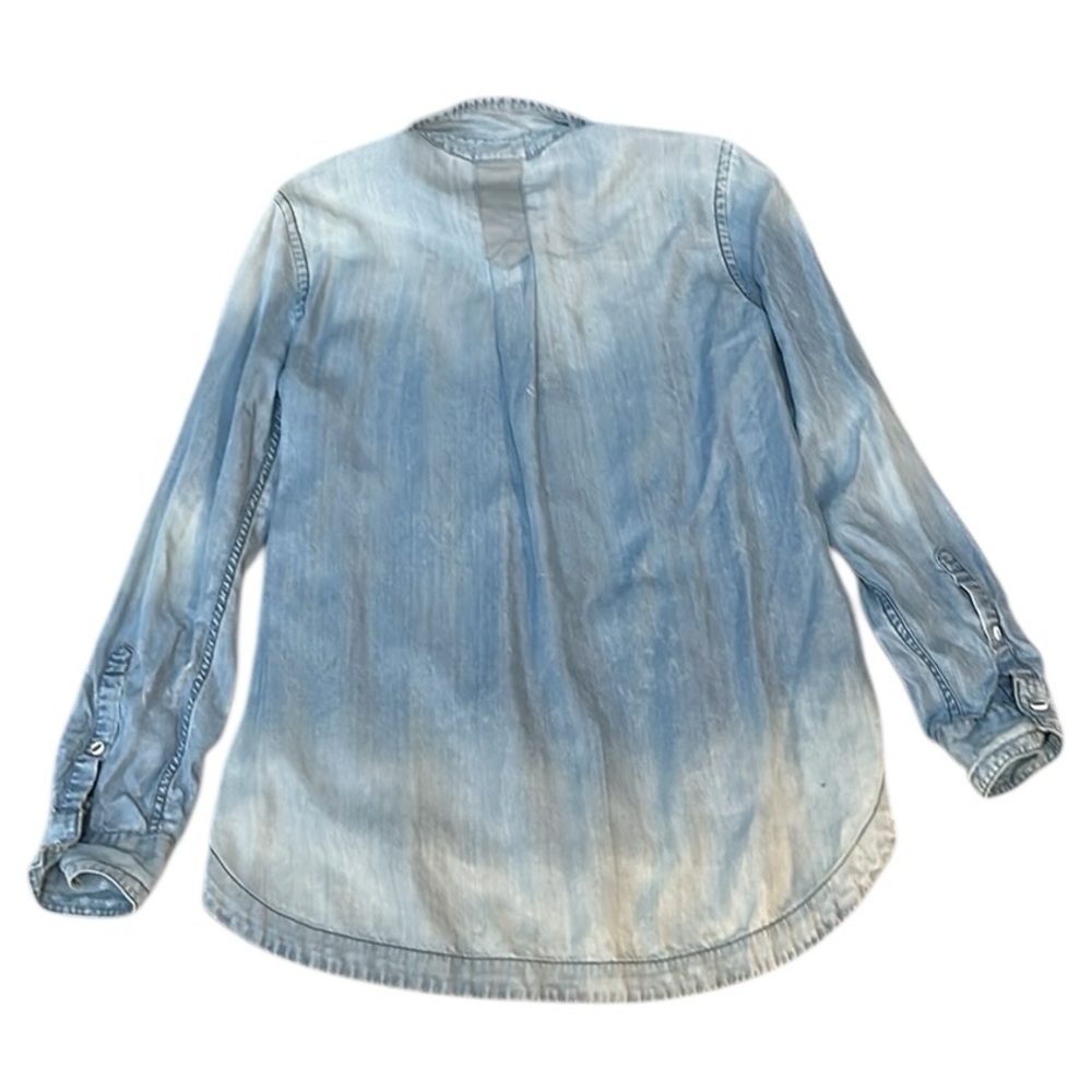 Anthropologie Holding Horses Chambray Button Down Shirt - Picture 5 of 12